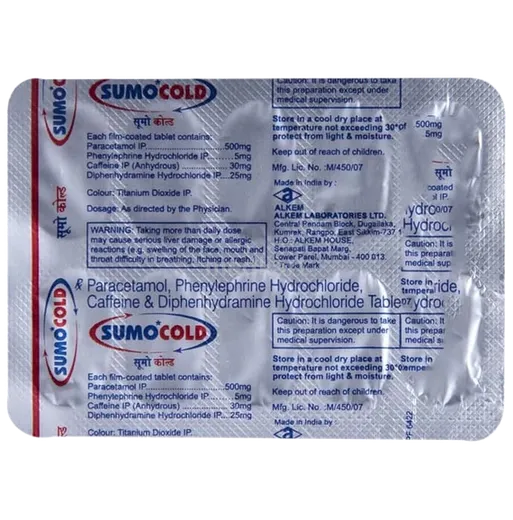 sumo cold tablet 10's